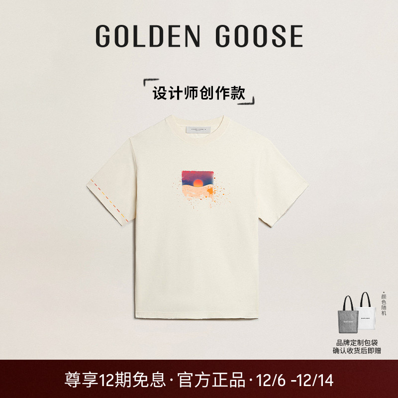 【创作款】【亚洲限定版型】Golden Goose男女T恤GGDB