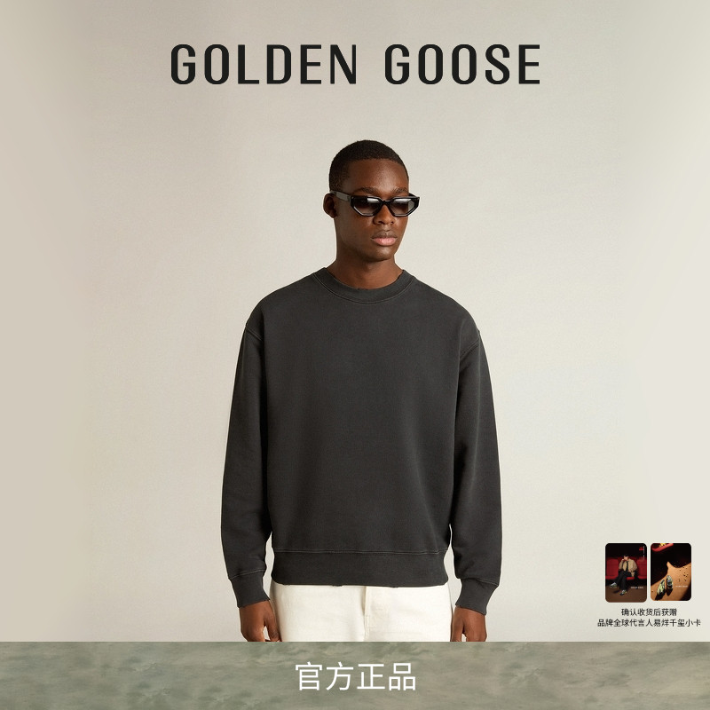 GoldenGoose圆领套头休闲卫衣