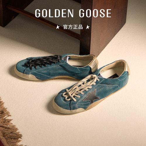 GoldenGoose女款双色鞋带休闲鞋