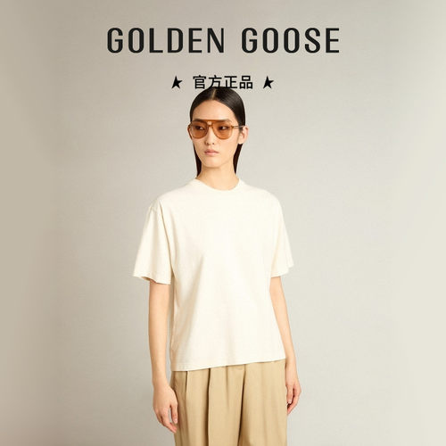 GoldenGoose圆领套头运动T恤