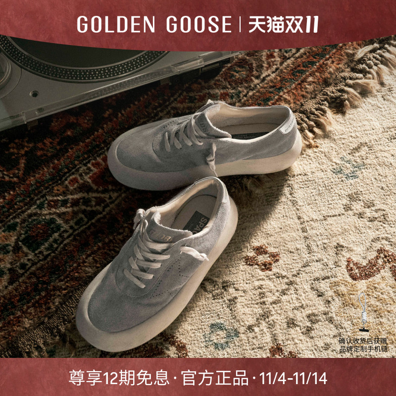 Golden Goose男女鞋Space-Star厚底星星银尾鞋GGDB