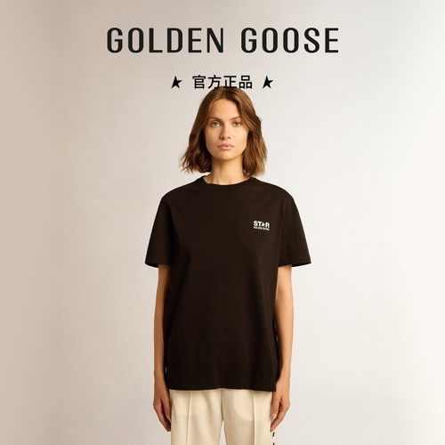 GoldenGoose星星印花短袖T恤