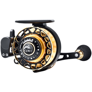 金飚王全金属筏筏钓轮一键缓降自动排线超轻桥钓筏钓微铅渔具