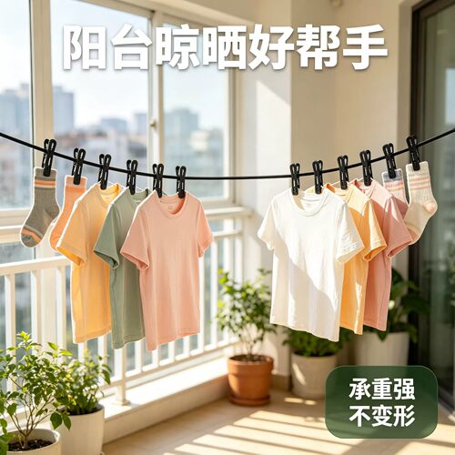 【下单立减50】旅行晾衣绳可携式酒店挂衣绳子弹力旅游晾衣服H728