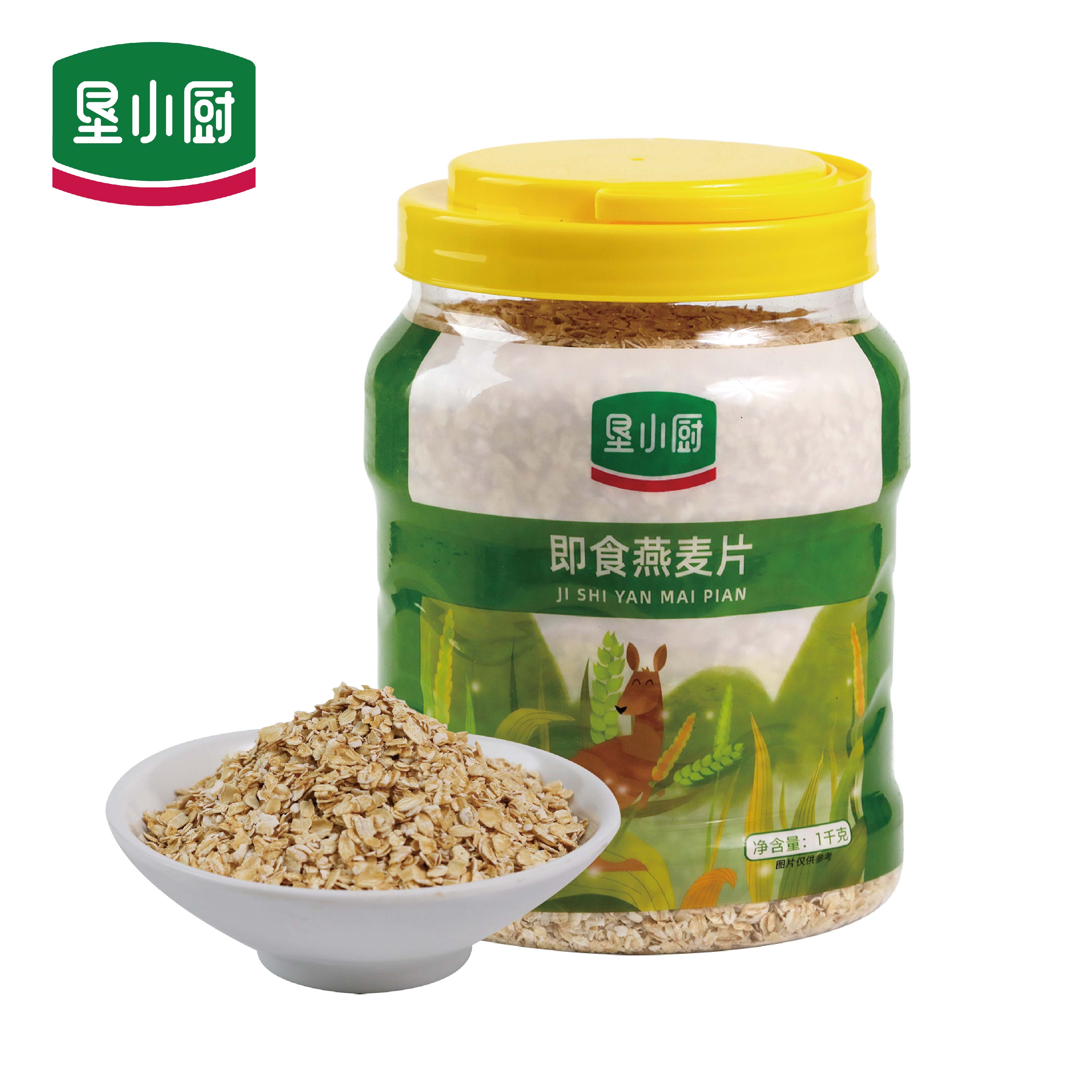 垦小厨燕麦片即食易冲泡