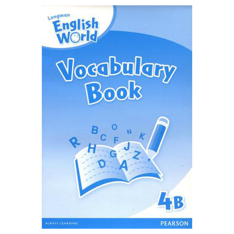 培生朗文英语世界 longman english world四年级下册单词手册