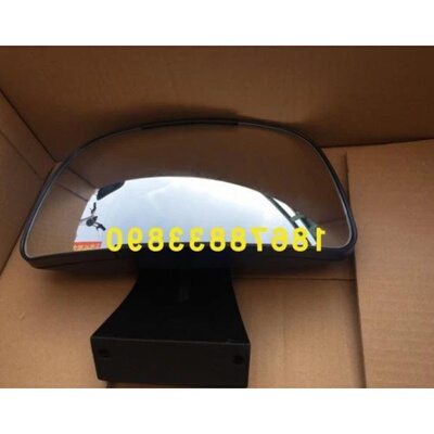 适配重汽豪沃T5GTX汕德卡C7H右车门下视镜侧补盲镜712W63730-6573