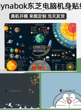 适用dynabok东芝EX50 X30L CS40L-HB14英寸CS50L笔记本X40电脑U800W外壳L40-G贴纸贴膜Z930机身Z83保护膜屏膜