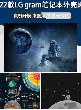 适用LG gram 14/16/17英寸2022款笔记本贴纸17Z95P电脑2021外壳保护贴膜15机身贴纸屏幕贴膜键盘膜