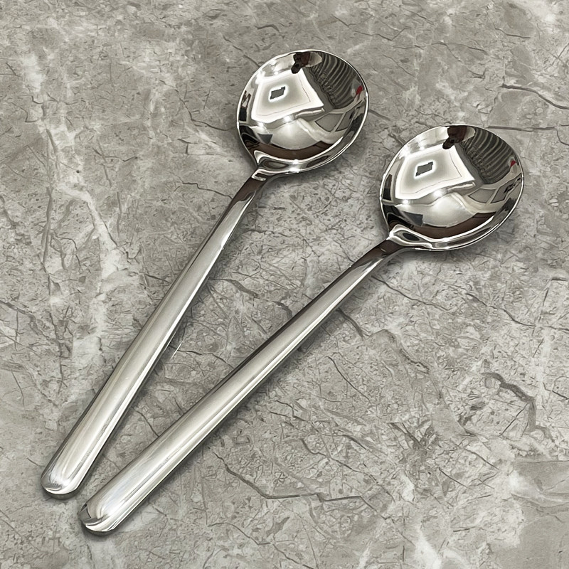 汤勺316不锈钢高颜值调羹家用高档精致西瓜勺长柄汤匙可爱西餐勺,餐饮具,西餐勺,淘宝优惠券,粉丝福利购,淘宝优惠卷