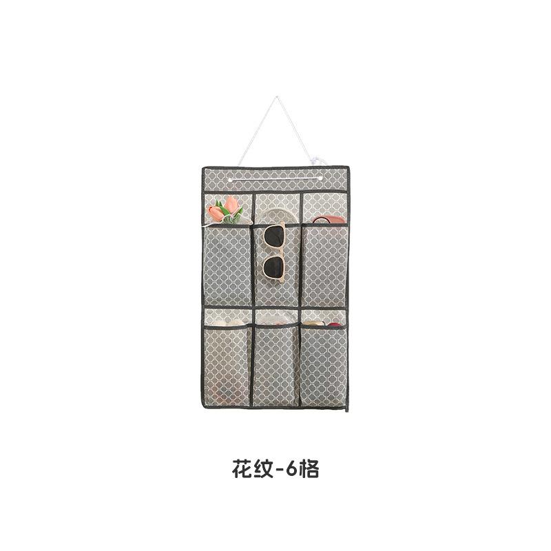 透气无纺网布挂在门上的鞋架门口卫生间挂鞋神器挂壁式鞋袋收纳袋