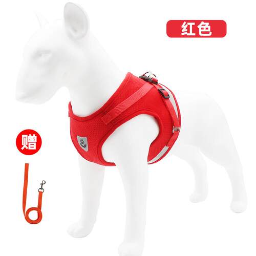 猫咪牵引绳防挣脱背心式可调节网红遛猫链子幼猫小猫咪外出胸背带