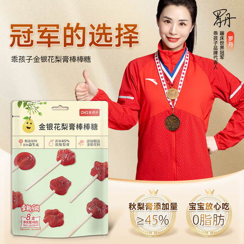 乖孩子金银花梨膏棒棒糖48g