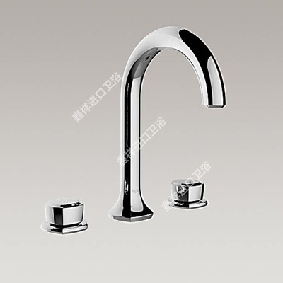 科勒K-EX27100T-3/4/9-CP/AF/BN/BL/RGD/2MB/BMB凯诗8寸脸盆龙头