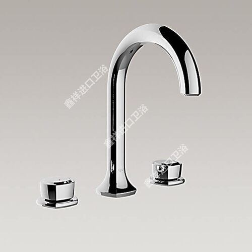 科勒K-EX27100T-3/4/9-CP/AF/BN/BL/RGD/2MB/BMB凯诗8寸脸盆龙头