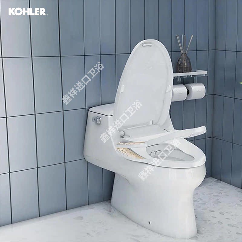 科勒（KOHLER）智能马桶盖烘干除臭坐便盖板静音缓降 C3-155