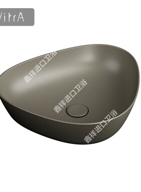 VitrA威达Plural几合系列三角形进口陶瓷台盆洗脸盆7812