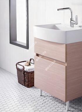 科勒（KOHLER）浴室柜玲纳600mm浴室柜组合洗手盆陶瓷一体盆