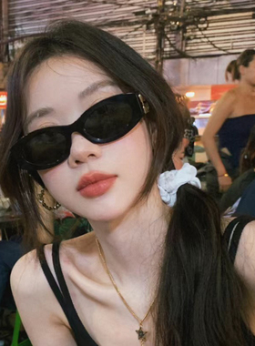 美式辣妹风防紫外线太阳眼镜女潮