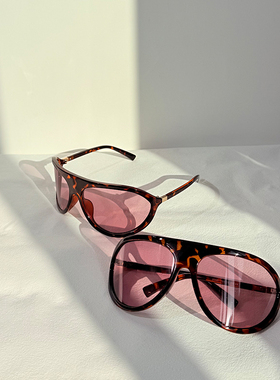 酉事复古港风大框墨镜男潮遮阳发箍个性太阳眼镜女酷显瘦防紫外线