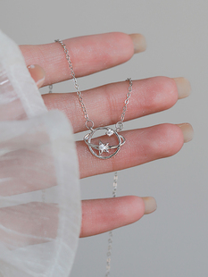 DEER星语心许愿项链女纯银轻奢小众高级感2025年新款 新年礼物 爆款