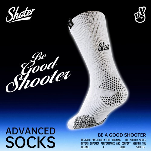 SHOTERADV精英长筒毛巾底篮球袜