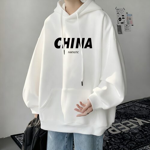 连帽卫衣男春秋季2025新款男外套