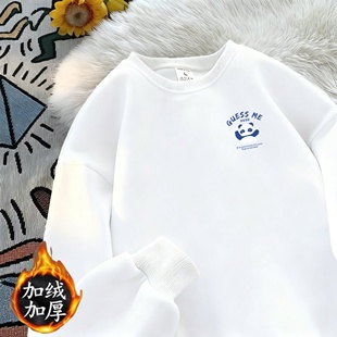 T恤男士 宽松内搭打底衫 款 男生圆领卫衣青少年男款 春秋冬新款 长袖