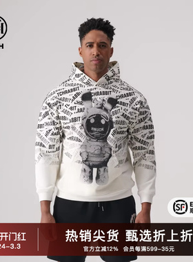 TCH潮牌2025秋季新款新宽松烫钻连帽卫衣男女经典系列T72A126012
