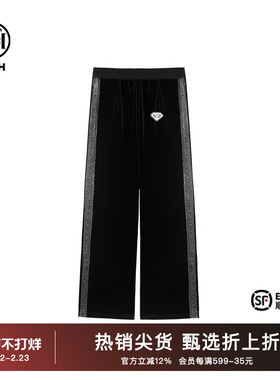 TCH时尚小众设计直筒休闲显瘦裤子2025秋季新款舒适感T72C20E9033