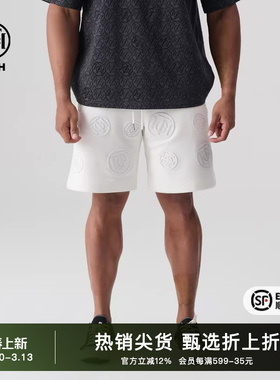 TCH潮牌2025夏季新款印花logo休闲短裤男女同款T72B216072
