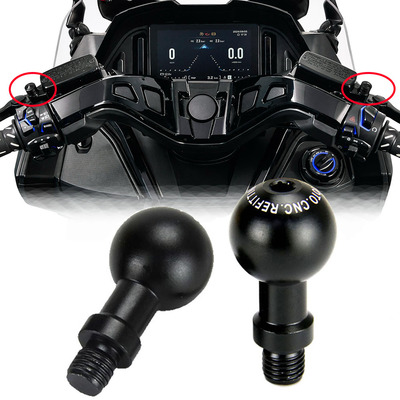 适用阿普利亚SRMAX250/300/250GT 后视镜装饰螺丝改装镜孔堵头帽