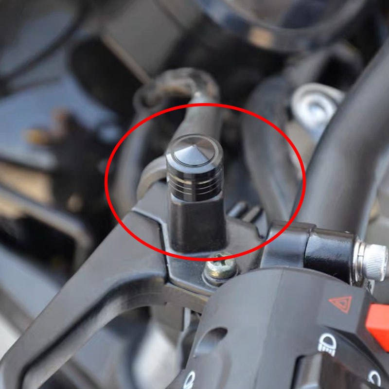 适用川崎NINJA650/1000SX/H2 SX SE后视镜螺丝堵镜座堵头螺丝改装