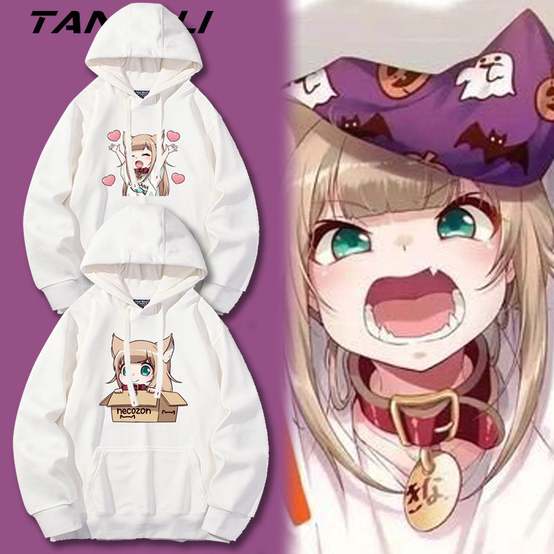 40原猫娘老师重磅连帽卫衣