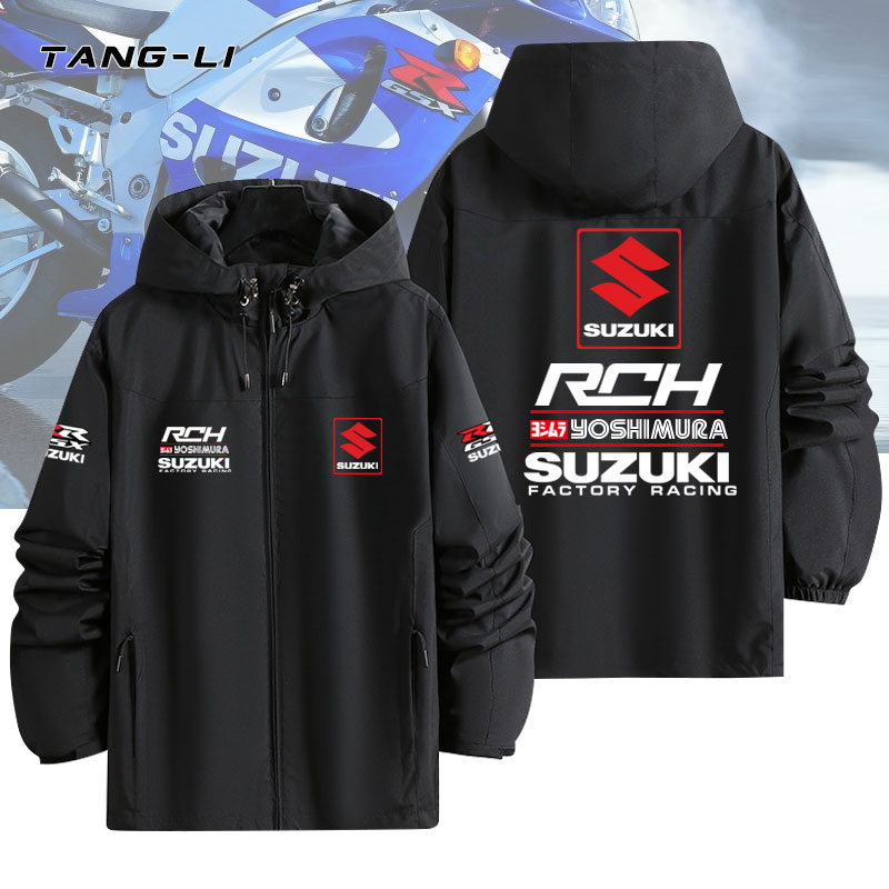 SUZIKI铃木GSX摩托车冲锋衣夹克