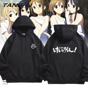 轻音少女KON二次元动漫平泽唯秋山澪连帽卫衣春秋学生帽衫衣服潮