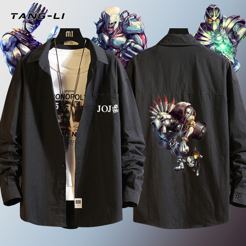 长袖衬衫衣服JOJO的奇妙冒险