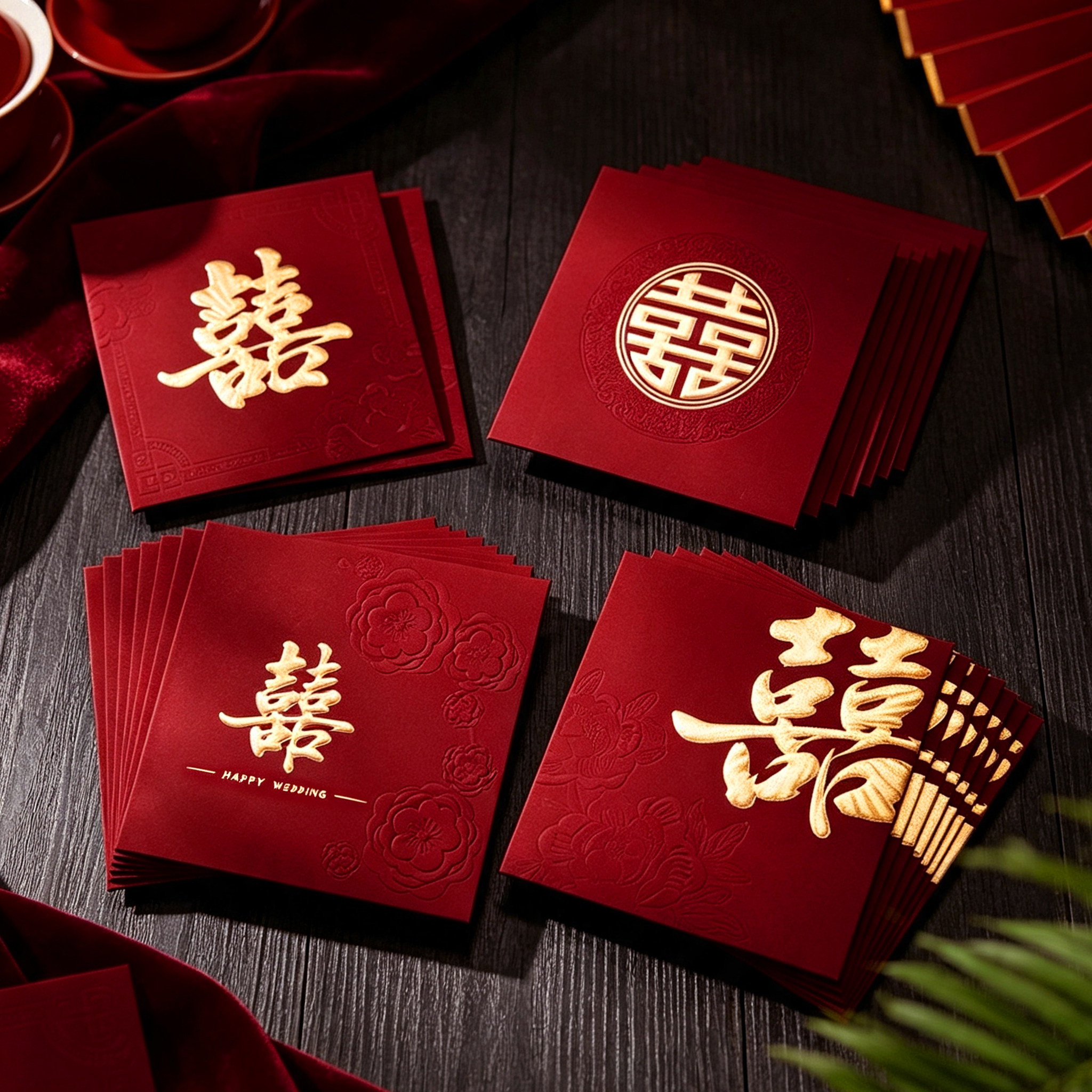 红包结婚专用小红包袋堵门婚礼接亲高档创意利是封迷你酒红小喜包
