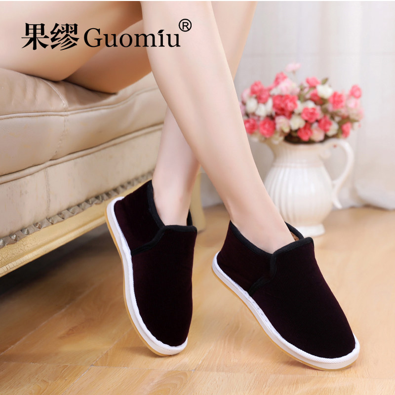 老北京加绒加厚休闲手工布鞋