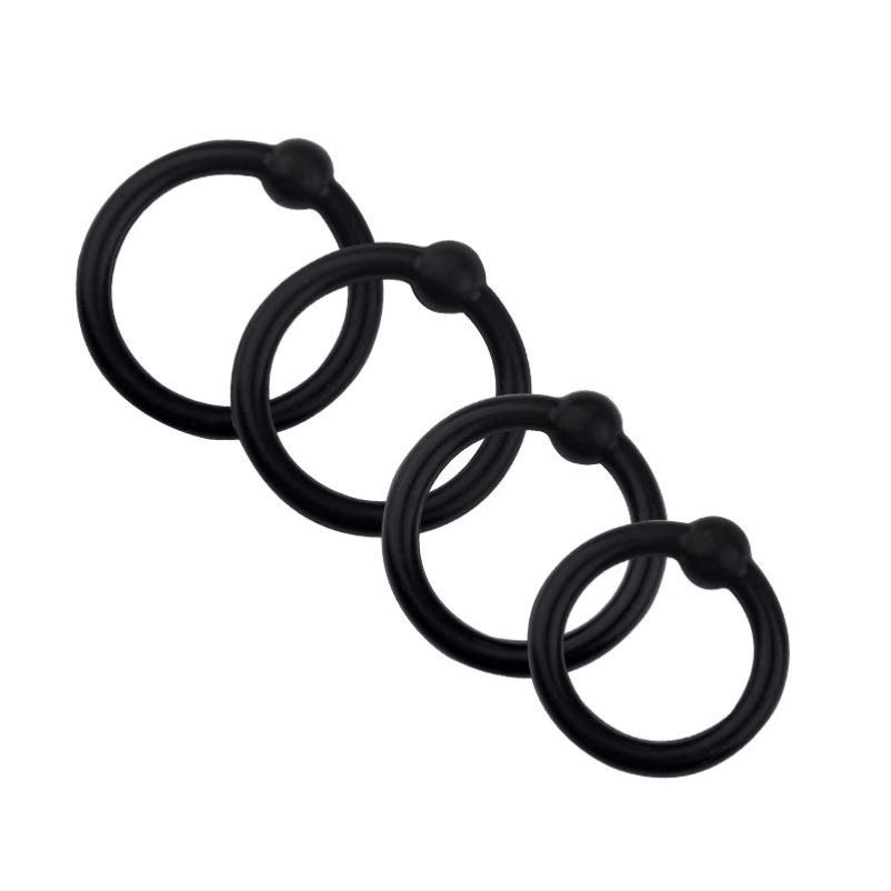 EXVOID BDSM Cockring Soft Scrotum Ball Stretcher Delay Ejacu