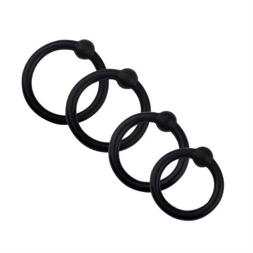 EXVOID BDSM Cockring Soft Scrotum Ball Stretcher Delay Ejacu