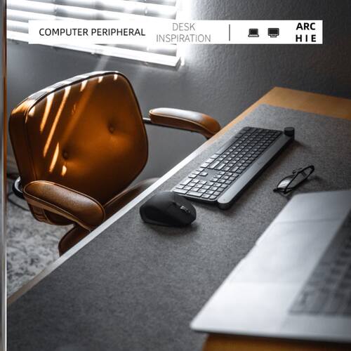 Oversized felt mouse pad, desk pad, computer office pad鼠标