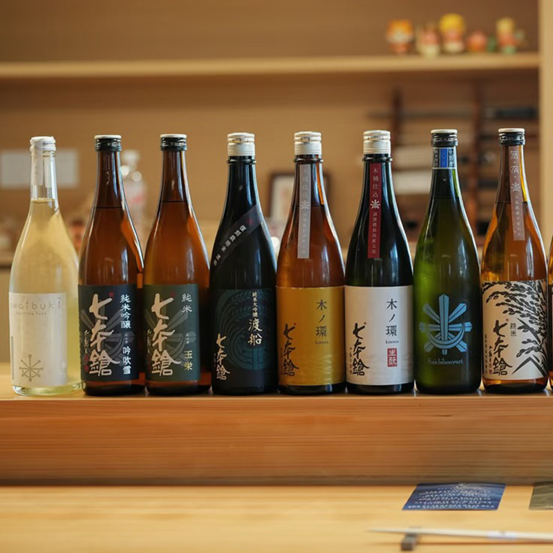 七本枪清酒日本原瓶进口 木之环 /泡吹雪/玉荣纯米吟酿清酒720