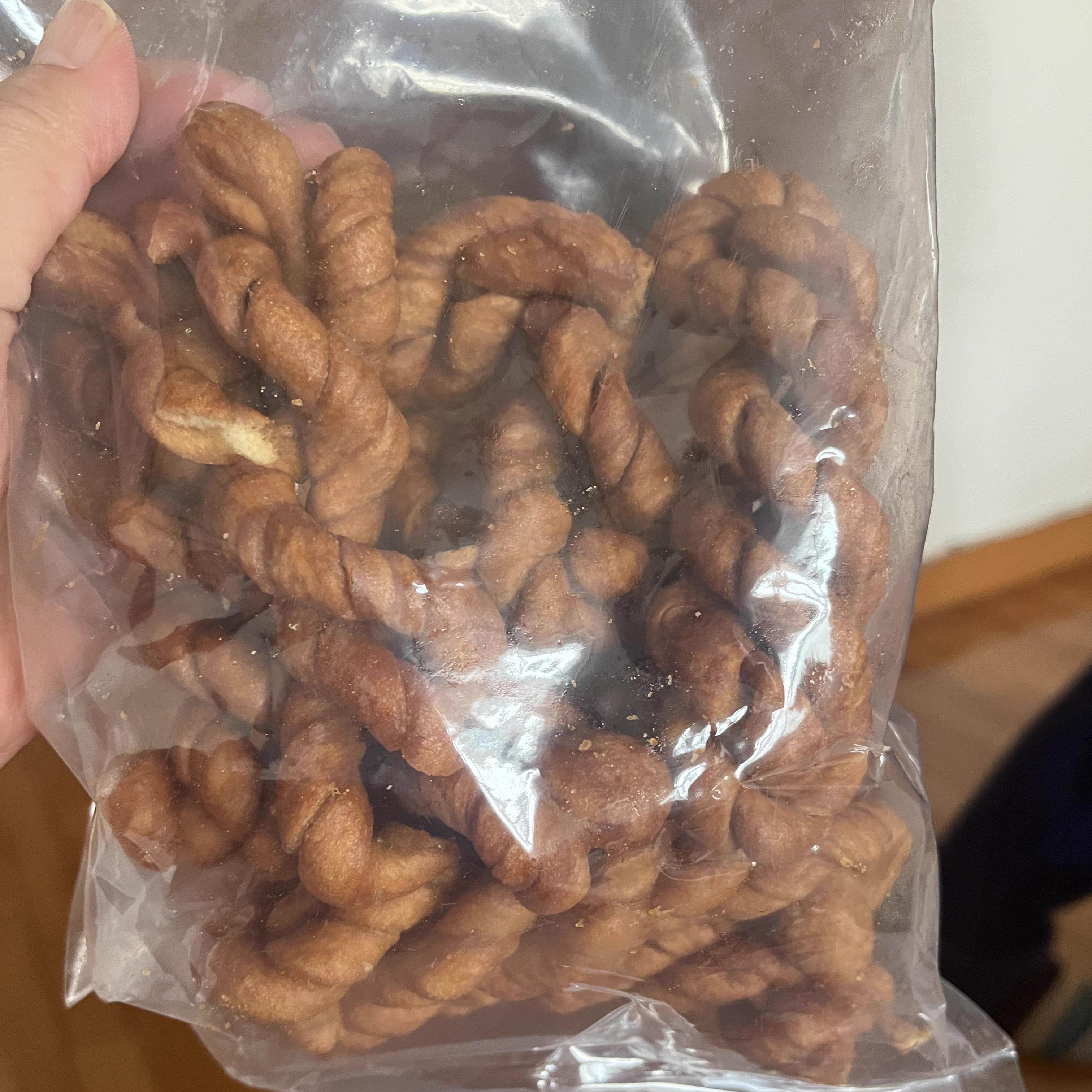 老式大麻花四川重庆达州大竹特产酥脆麻花零食手工制作解饿小点心