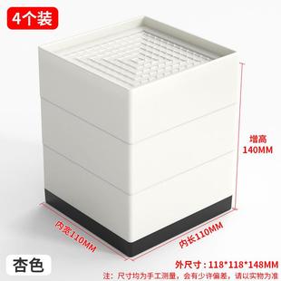 床腿加高神器可调节可承重床脚增高桌子腿桌角脚垫高底座床角抬高