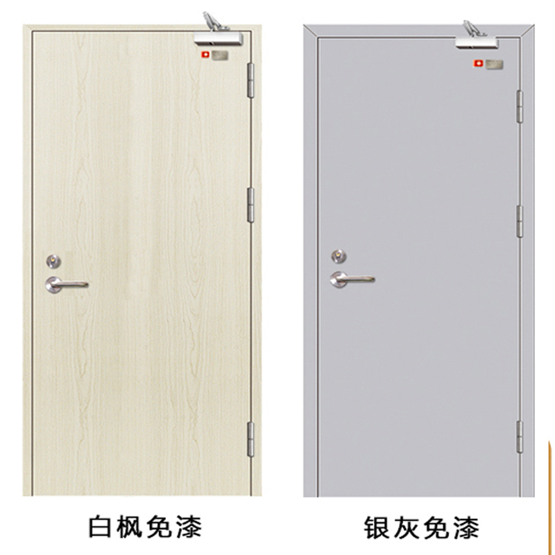 现货钢制闭门器防火门木质