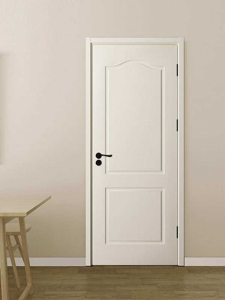 范森2025新款免漆木门白覆合卧室门实木室内套装现代房门房间家用