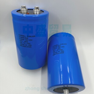 CORNELL DUBLIER 美国大D  9000UF500VDC 螺栓电解电容DCMXE1846