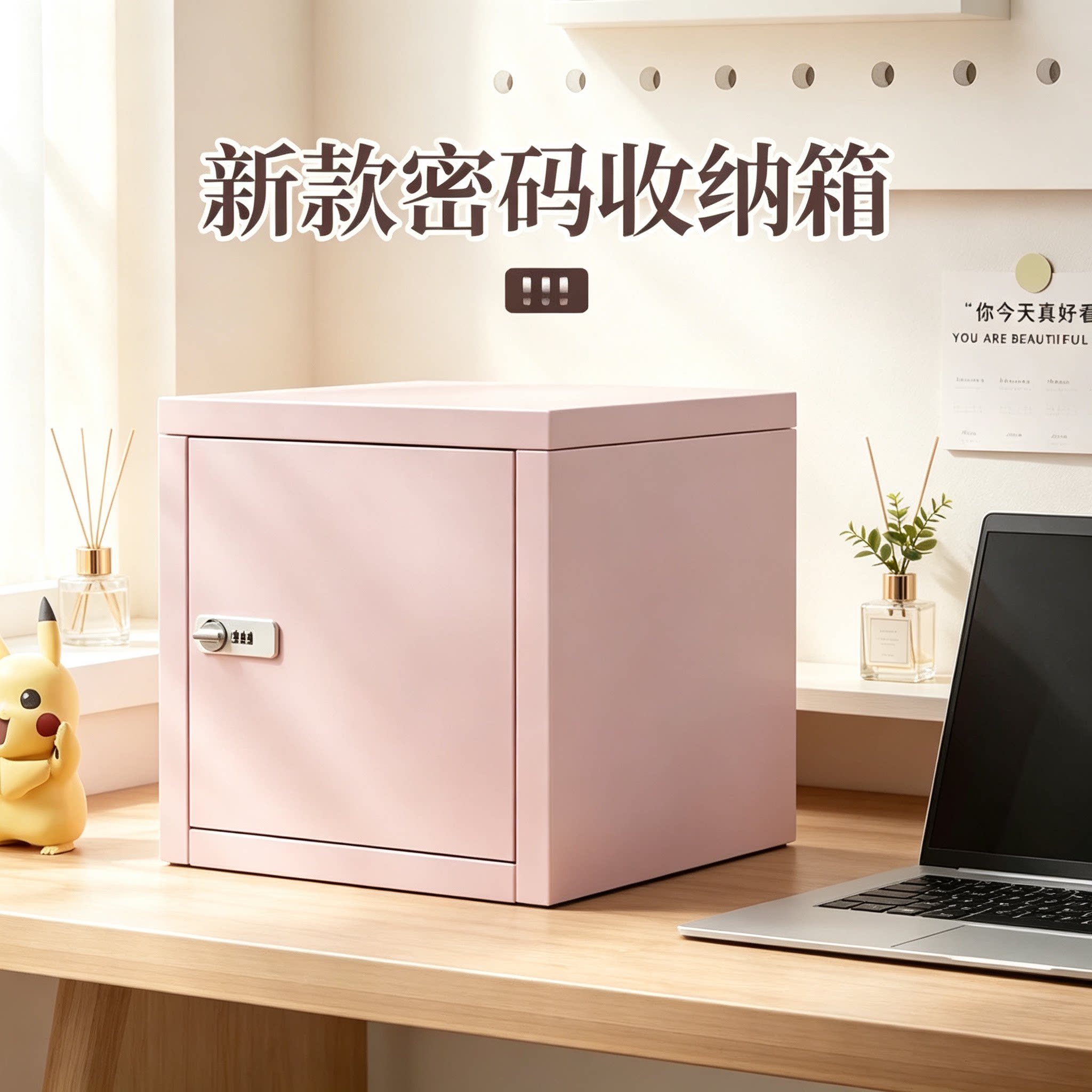 带锁铁皮密码文件储物柜图片