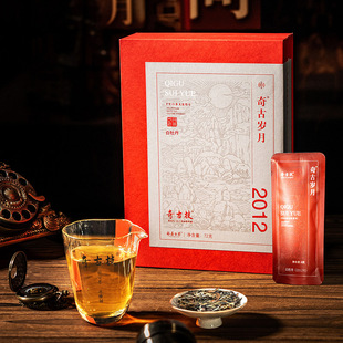 福鼎白茶官方旗舰店正品2012奇古岁月白牡丹摆泡礼盒装年份老白茶